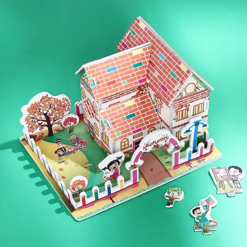 3D Puzzle - Autumn House