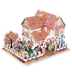 3D Puzzle - Autumn House