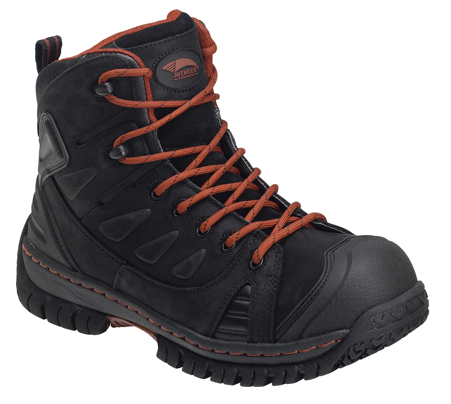 6" Waterproof Leather Safety Toe EH Hiker Mid