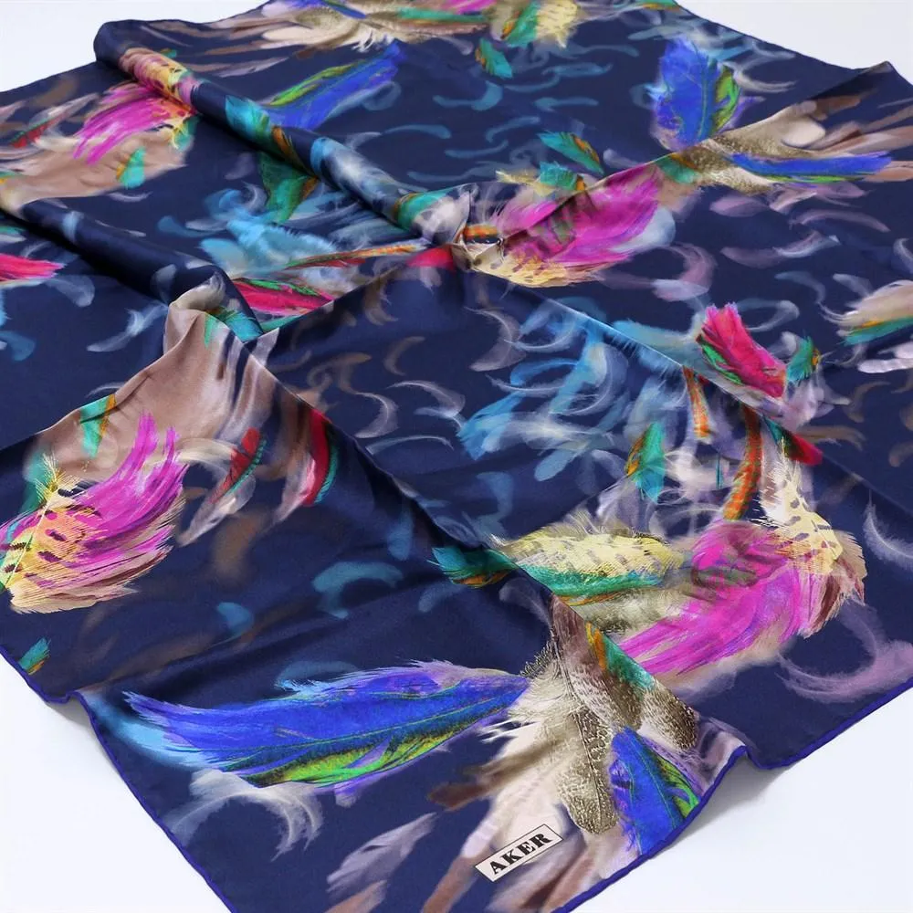 Aker Modern Silk Scarves for Women Felicity