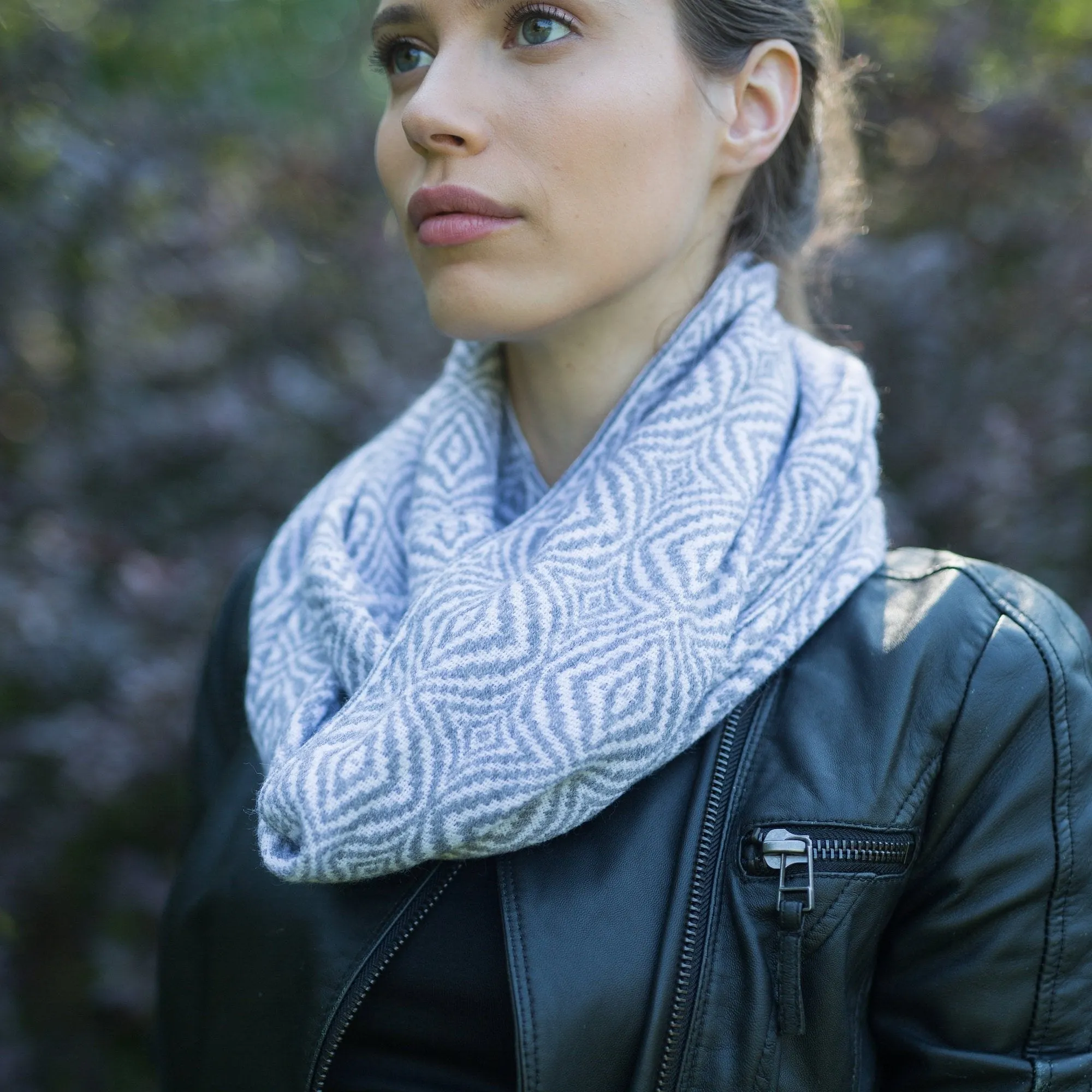 Alpaca Infinity scarf - Cream