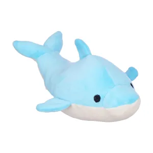 Amazon Brand - Jam & Honey Dolphin, Plush/Soft Toy for Boys, Girls and Kids, Super-Soft, Safe, Great Birthday Gift (Blue, 18 cm)