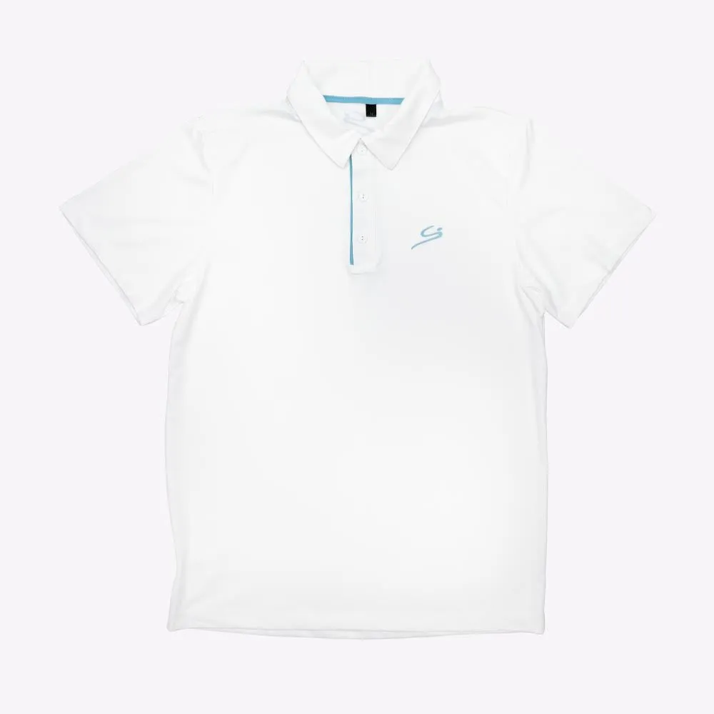 Athletic Polo Shirt White