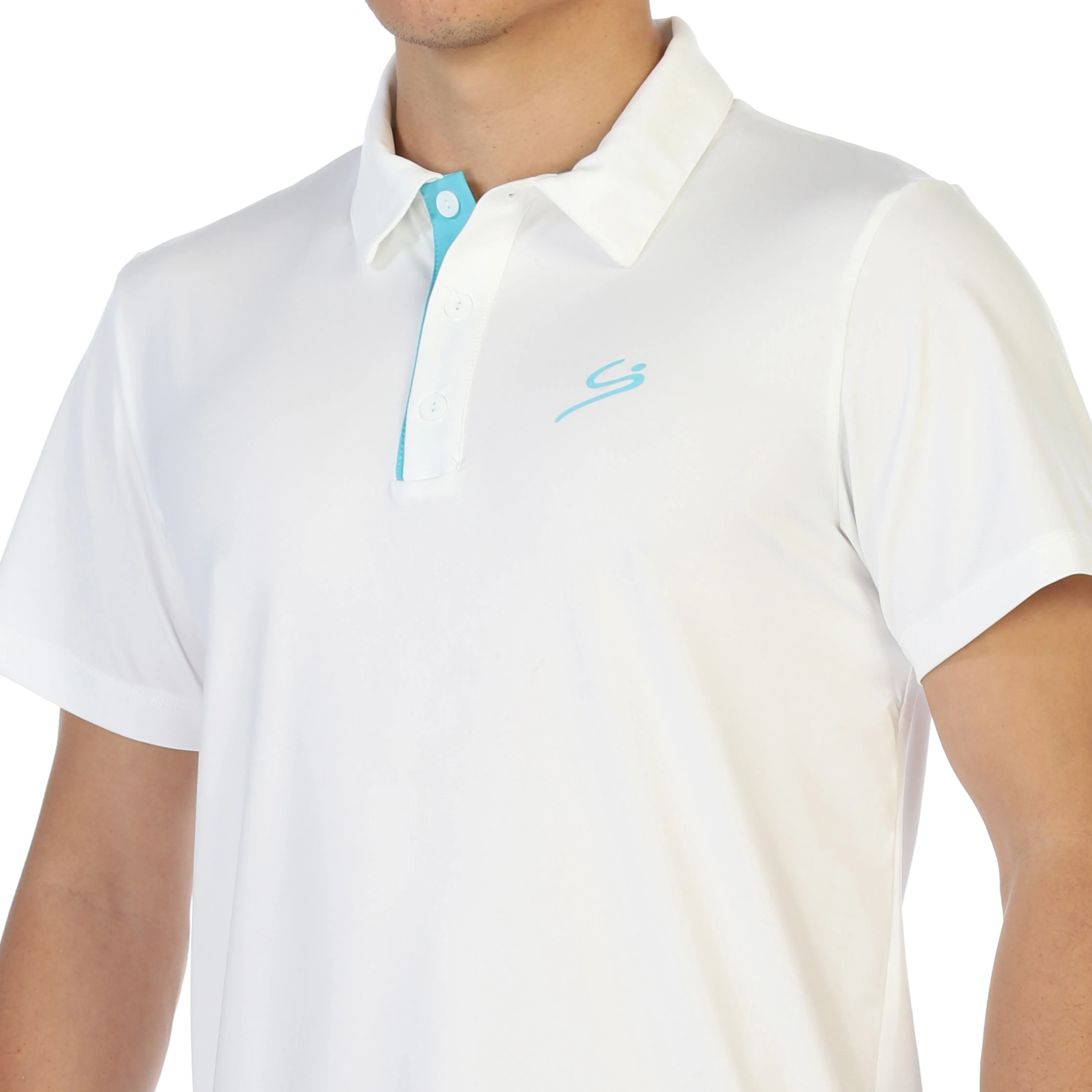 Athletic Polo Shirt White