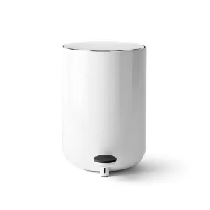 audo copenhagen (menu) | norm pedal bin 7 litre | gloss white - DC