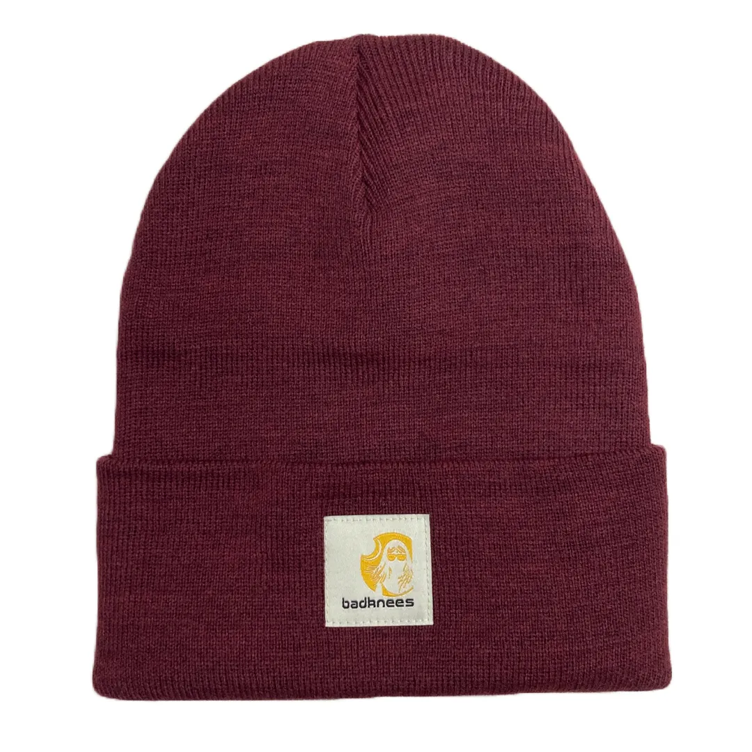 badknees Watch Cap - Maroony