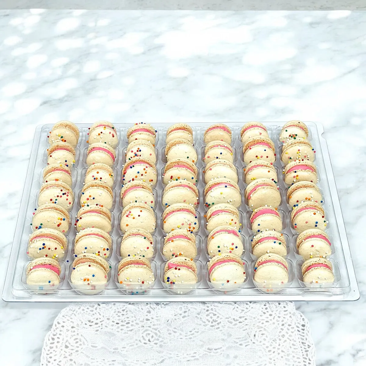 Birthday Mini Macarons - Perfect for Decorating Cupcakes, Cakes, Ice Cream, and More