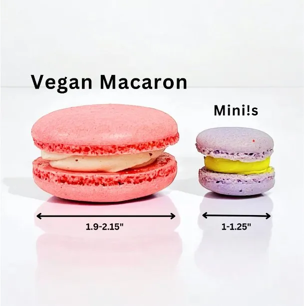 Birthday Mini Macarons - Perfect for Decorating Cupcakes, Cakes, Ice Cream, and More