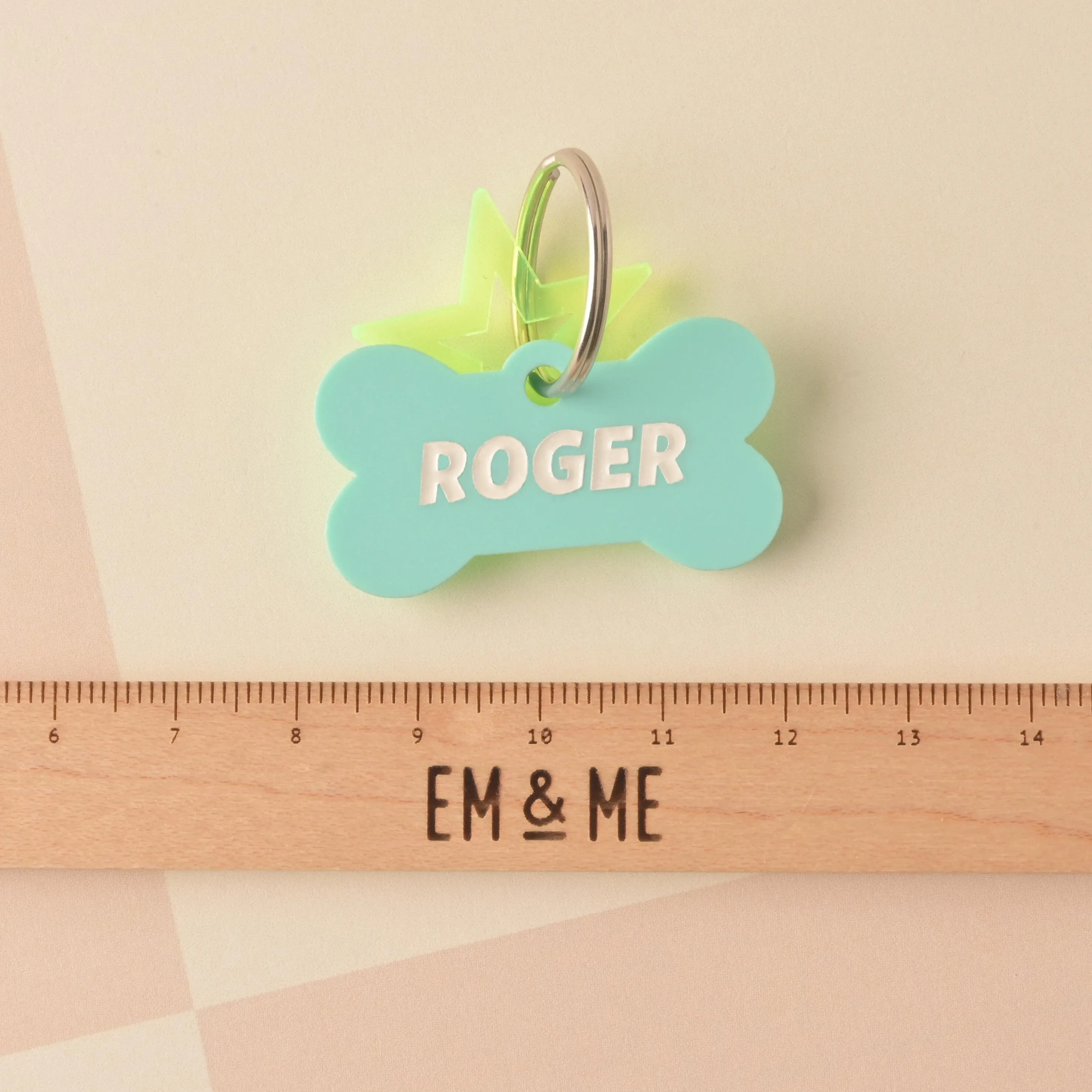 Bones Day Personalized Pet Tag