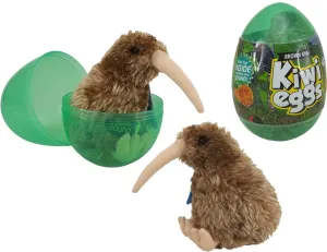 Brown Kiwi With Sound In Egg