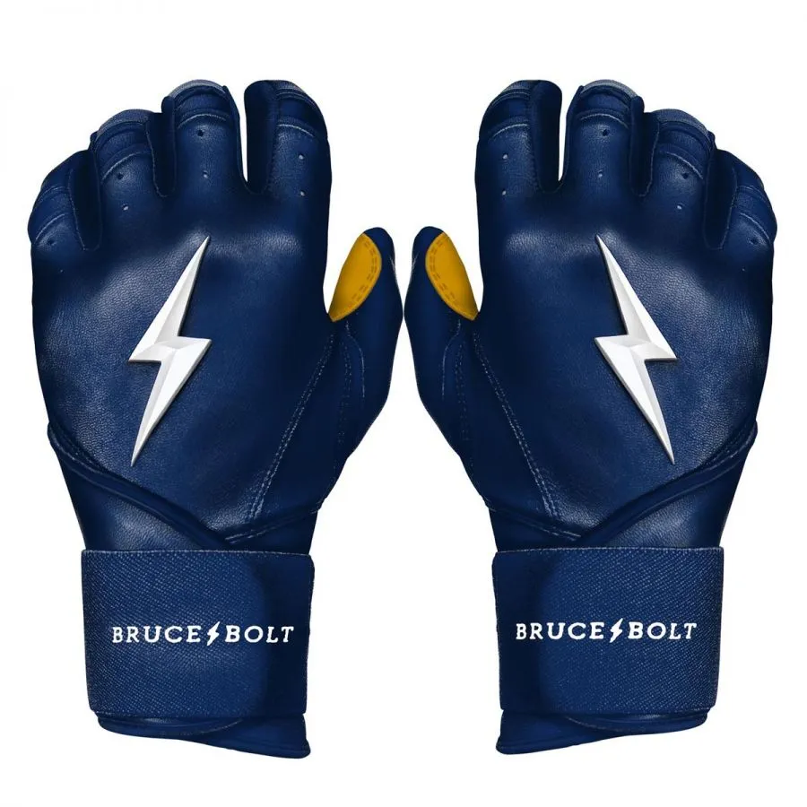 Bruce Bolt Youth Premium Pro Long Cuff Pair of Batting Gloves