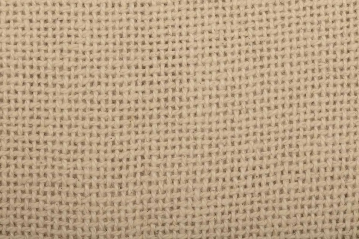 Burlap Sham w/ Fringed Ruffle