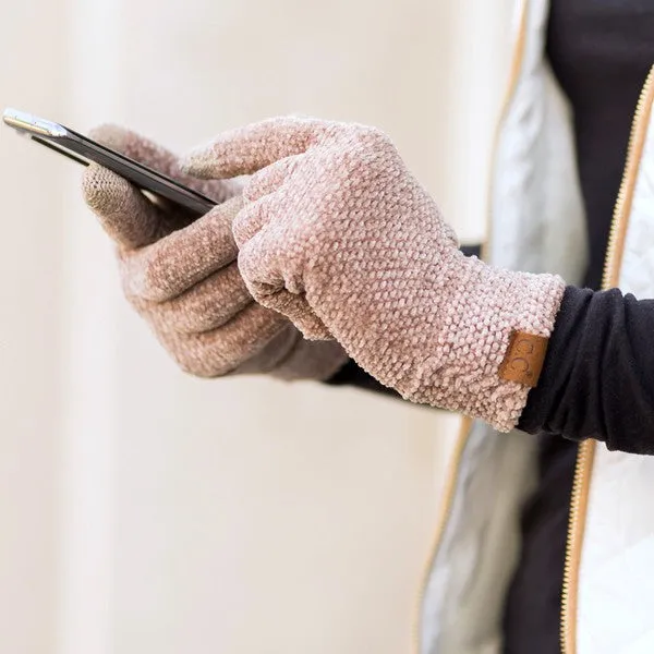 Camielle Chenille Touch Gloves