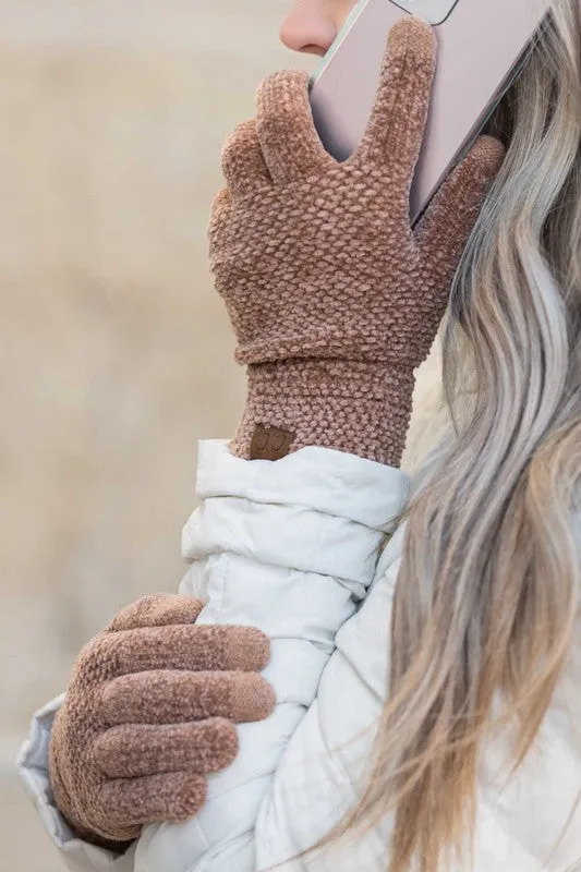 Camielle Chenille Touch Gloves