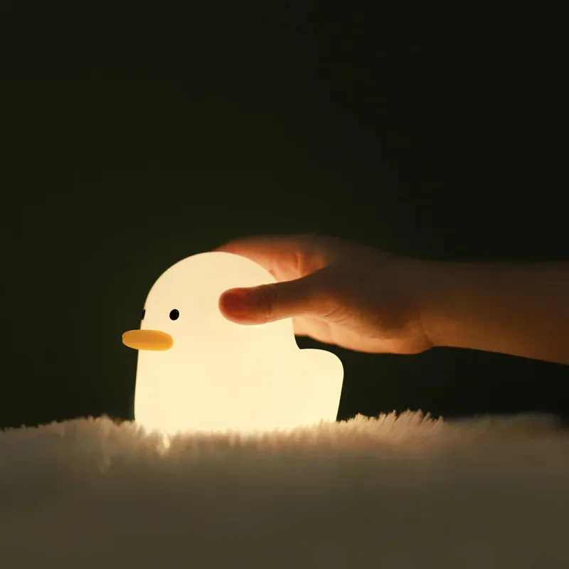 Cute Animal Duck LED Night Lamp