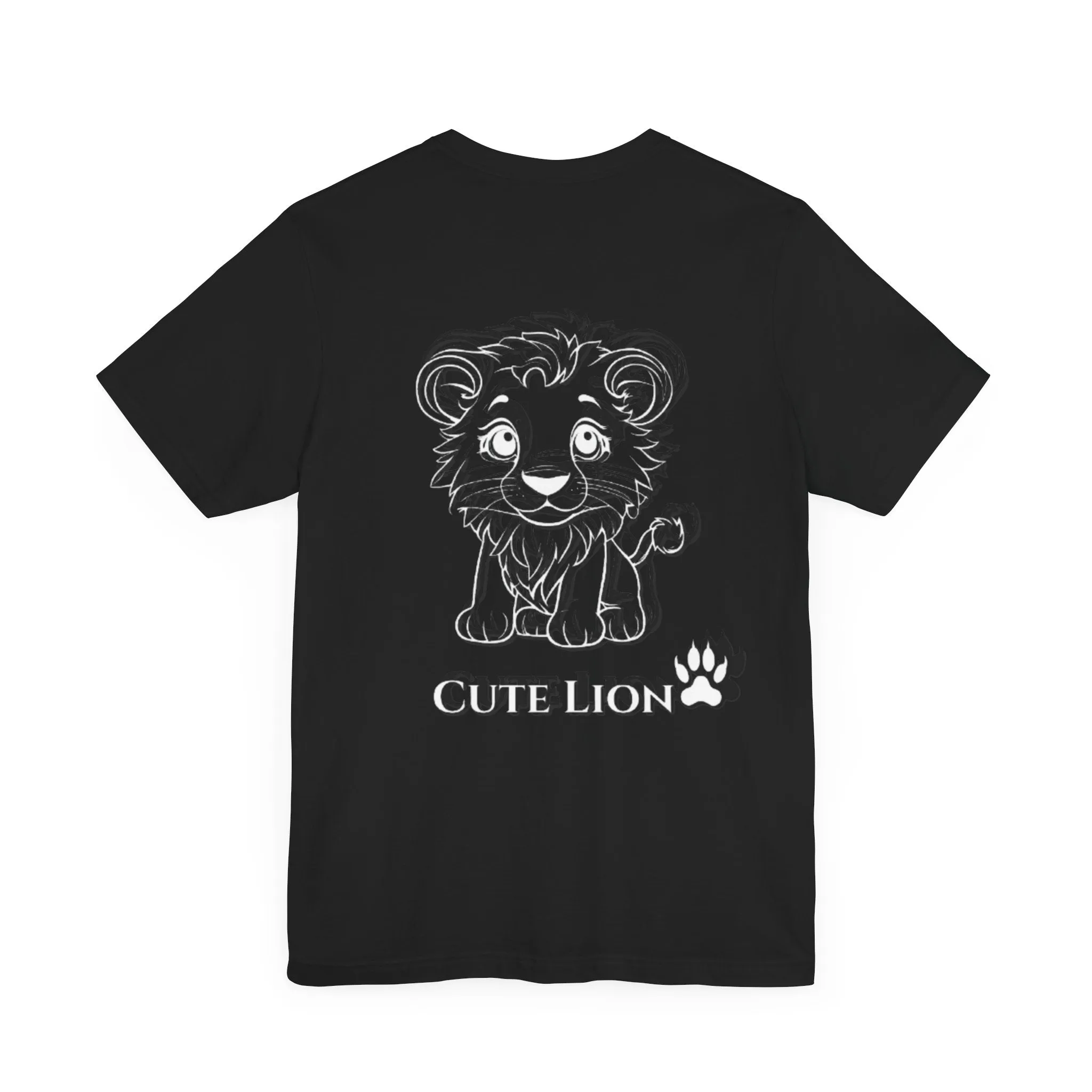 Cute Lion Unisex T-Shirt | Fun Animal Graphic Tee for Kids & Adults