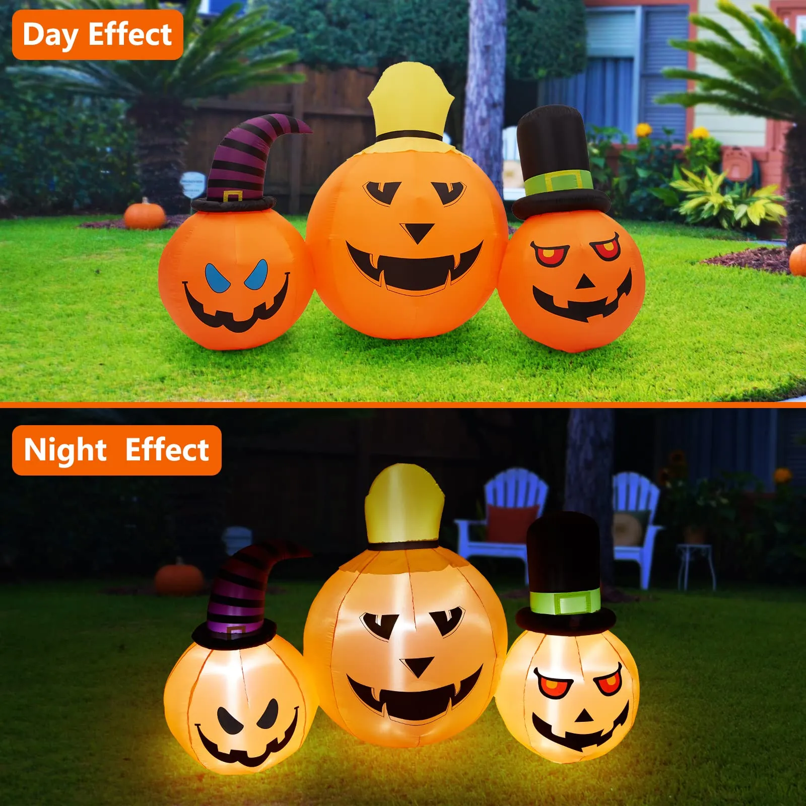 CYNDIE Halloween Inflatables Outdoor Decorations