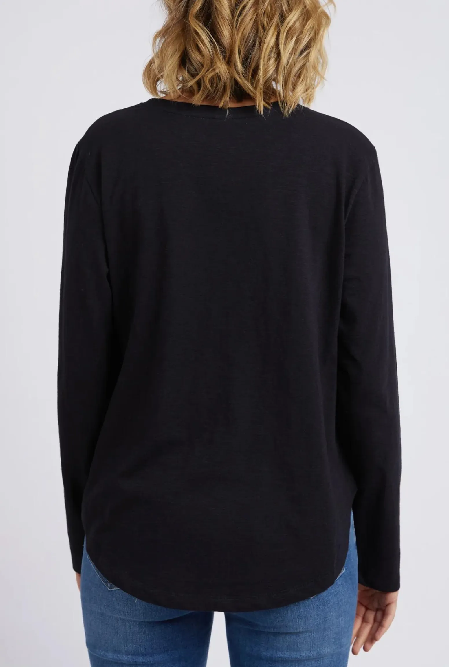 Elm Everyday L/S Tee - Black