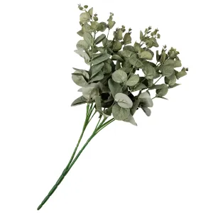 Eucalyptus Artificial Silk Greenery Bush Bundle