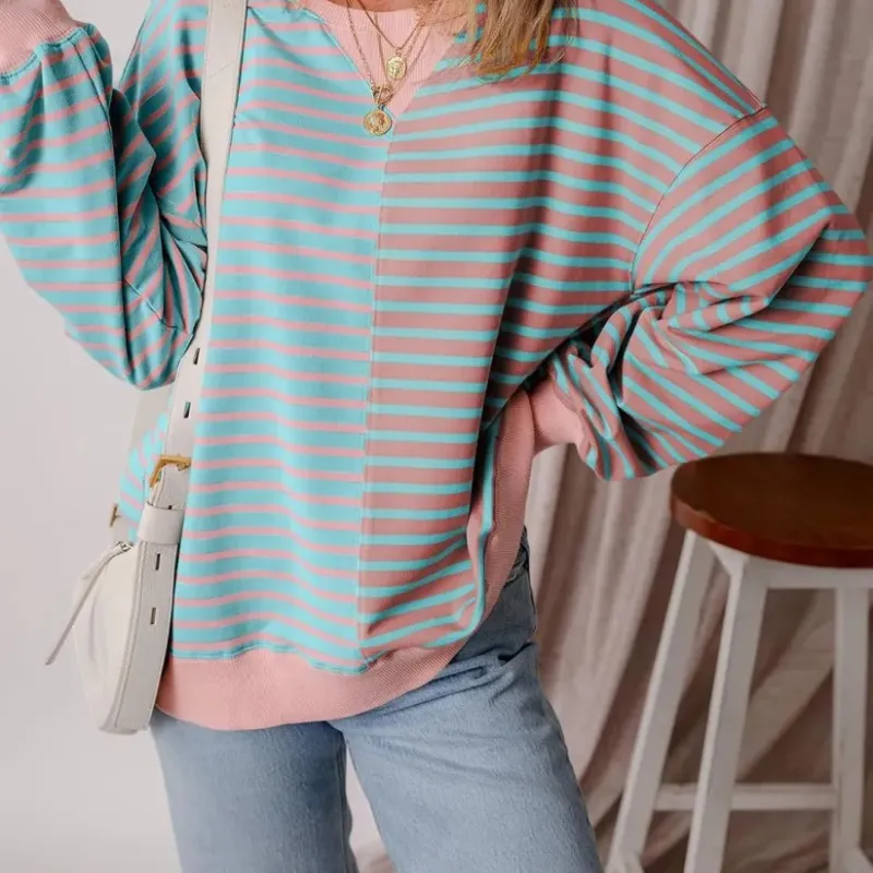 Everyday Striped Knit Sweater