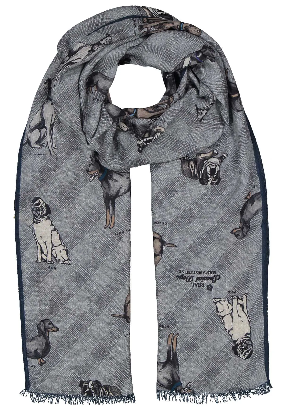 Grey Dog Design pure wool hand made scarf