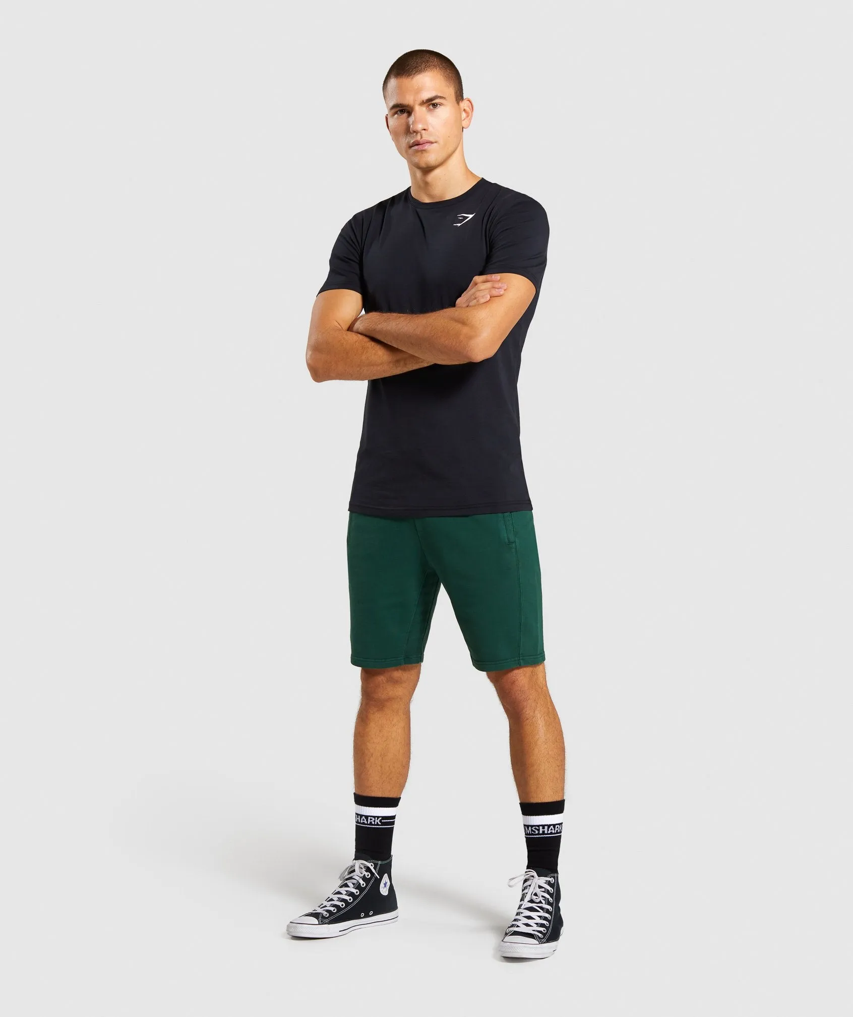 Gymshark Track Shorts - Green