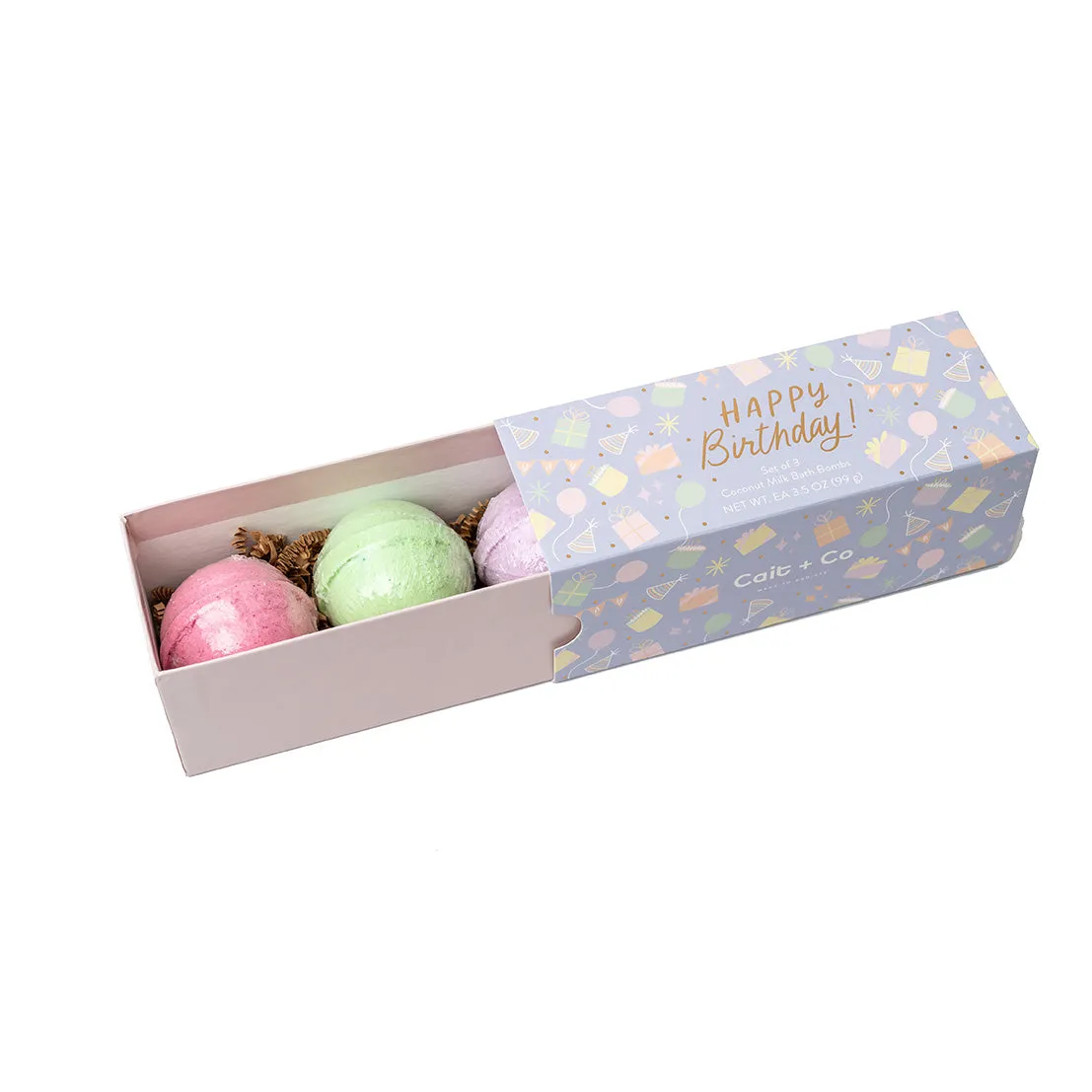 Happy Birthday Bath Bomb Gift Set