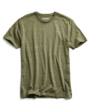 Heather T-Shirt in Olive Grove