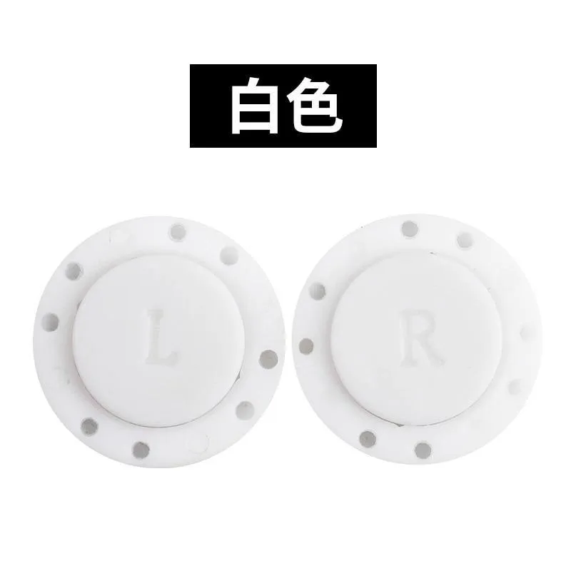 High-Grade Invisible Plastic Magnet Button 2PCS