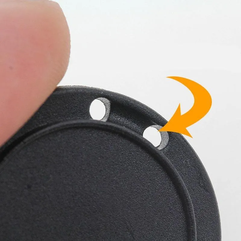 High-Grade Invisible Plastic Magnet Button 2PCS