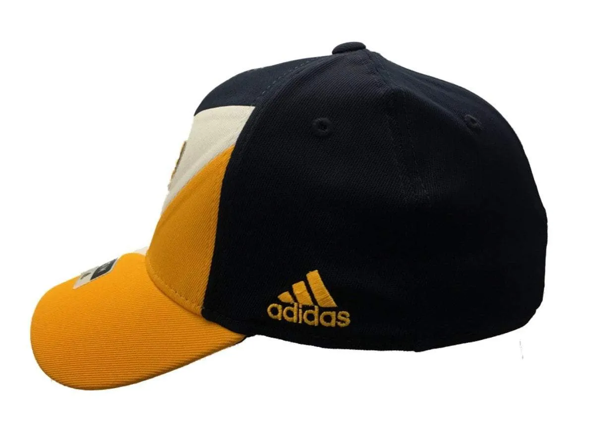 Indiana Pacers Adidas FitMax 70 Team Color Structured Baseball Hat Cap (S/M)