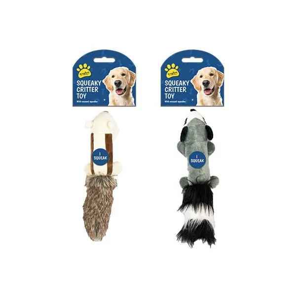 Kingdom Squeaky Critter Toy