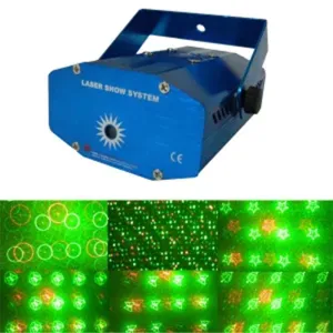 LED Mini RGB Laser Stage Light IP44 240V