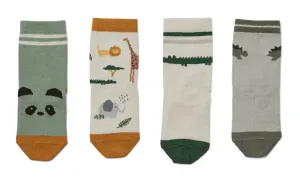 Liewood, Silas Cotton Socks 3 Pack - Safari Mix