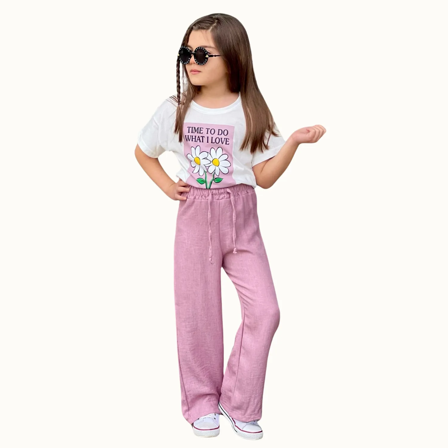 Love Blossom Girls Casual Set