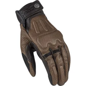 LS2 Rust Mens Gloves Brown - Motorcycle Gloves