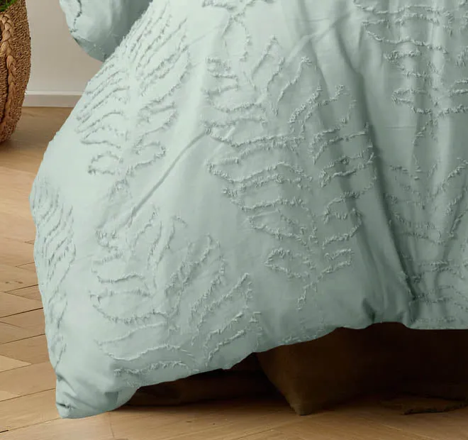 Lucas Quilt Cover Set Range Sage