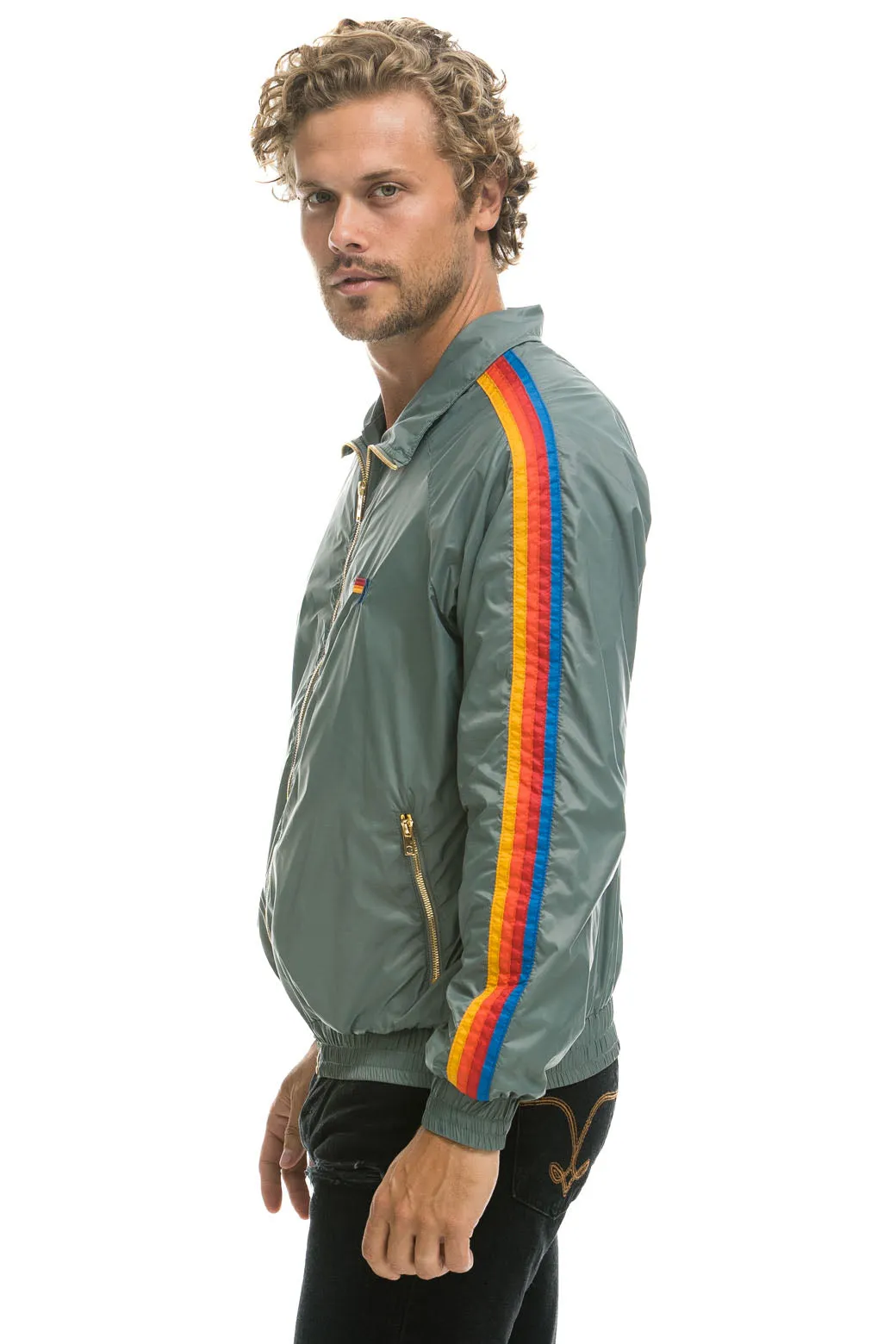 MEN'S 4 STRIPE WINDBREAKER -  SEDONA