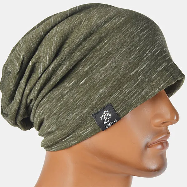 Mens Slouchy Lightweight Beanie Hat B079