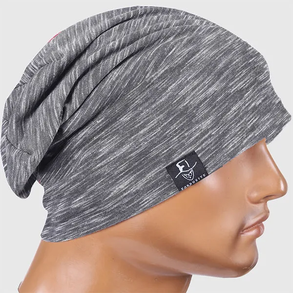 Mens Slouchy Lightweight Beanie Hat B079