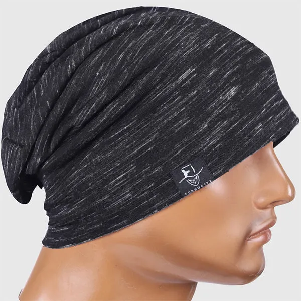 Mens Slouchy Lightweight Beanie Hat B079