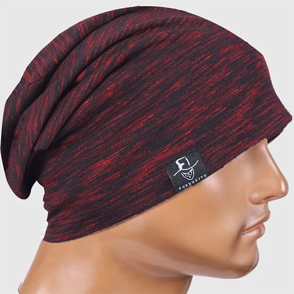 Mens Slouchy Lightweight Beanie Hat B079