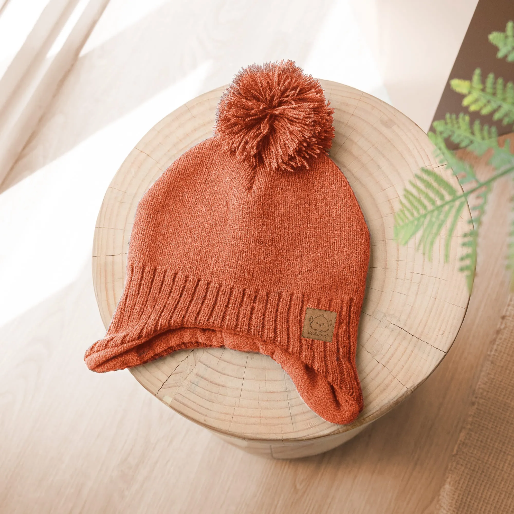 Muff Knitted Beanie (Dune)