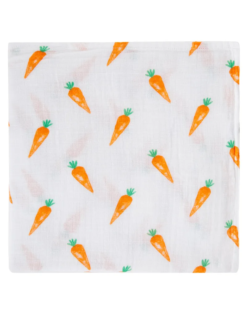 Organic Swaddle - Carrot