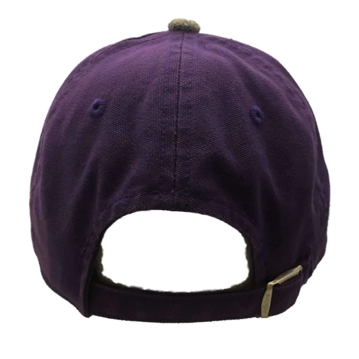 Orlando City SC Adidas Purple Gray Tweed Style Relaxed Strapback Hat Cap