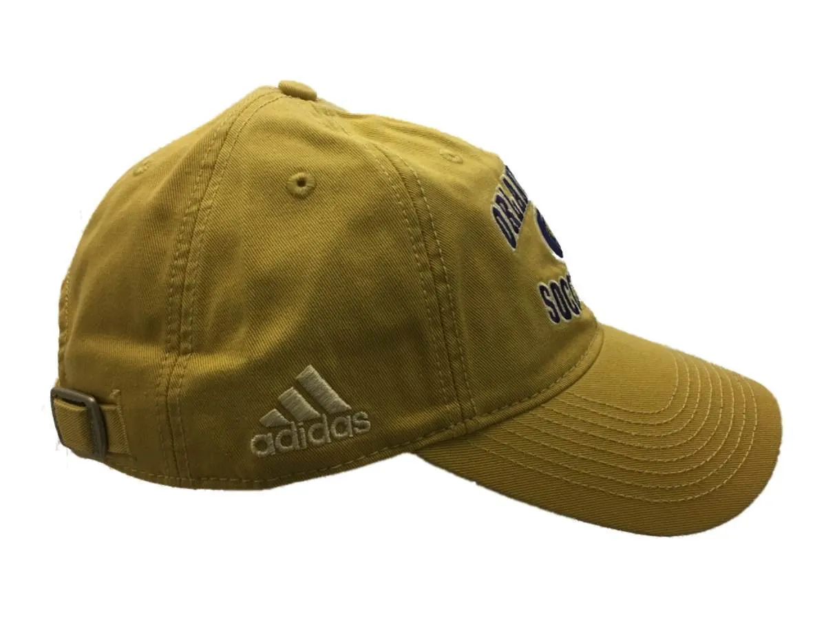 Orlando City SC Adidas Yellow Relaxed Slouch Adj Strapback Baseball Hat Cap