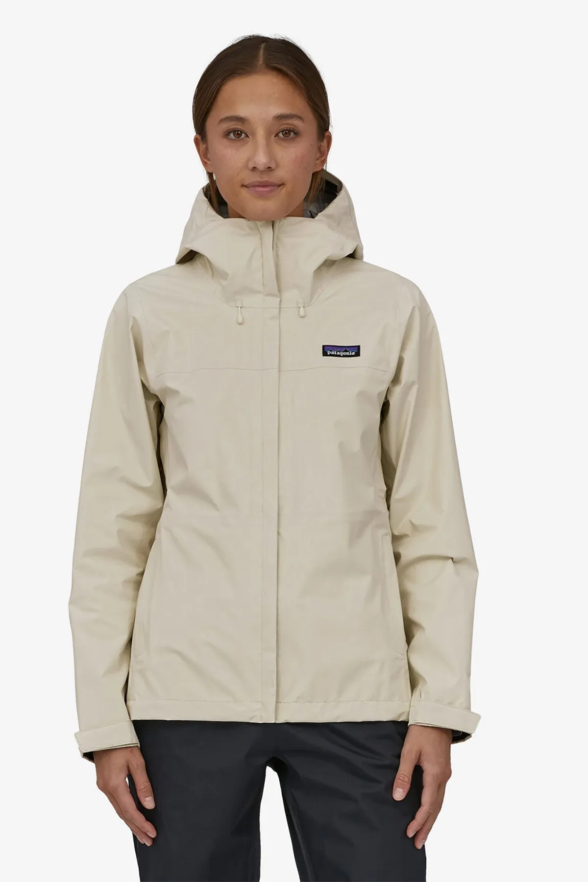 Patagonia Women's Torrentshell 3L Custom Rain Jackets, Wool White