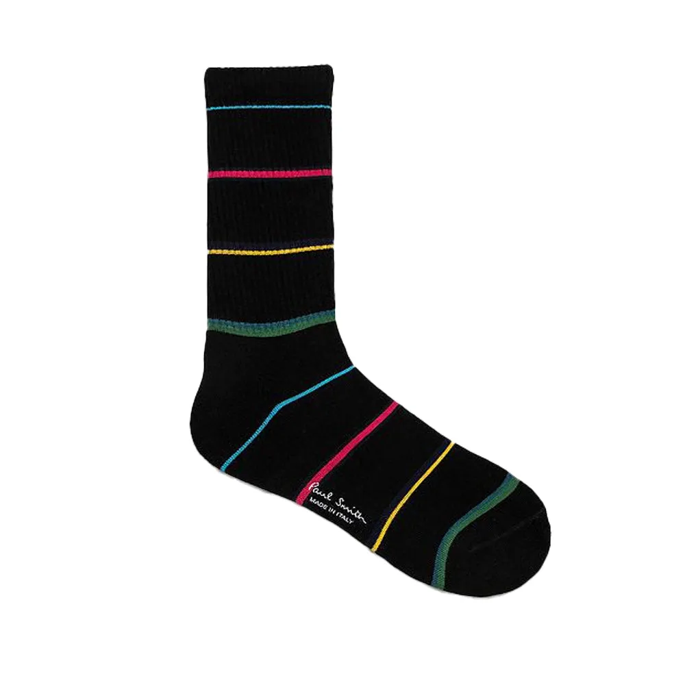 PAUL SMITH Cillian Stripe Socks - Black