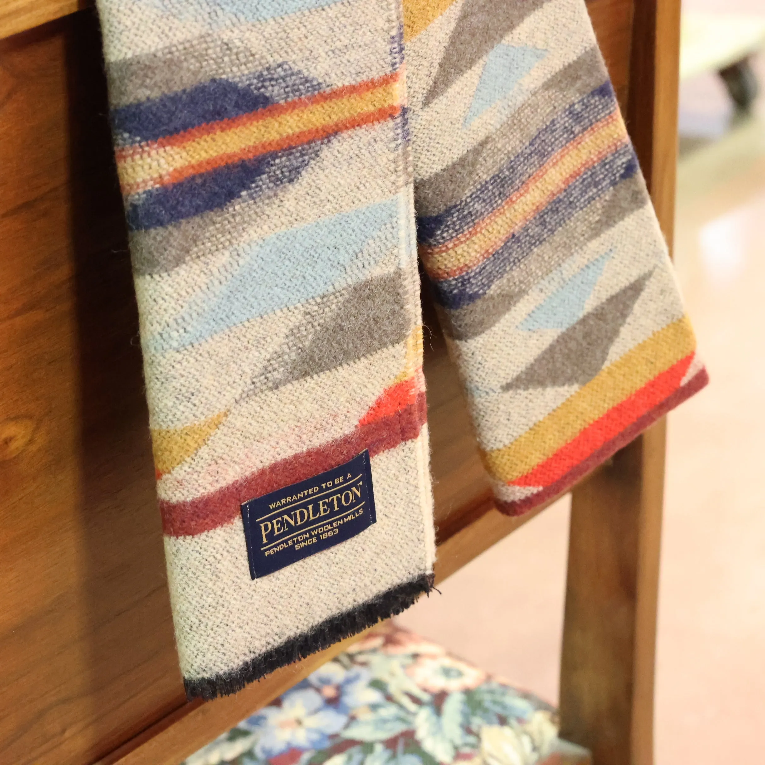 Pendleton Jacquard Scarf in Wyeth Trail.