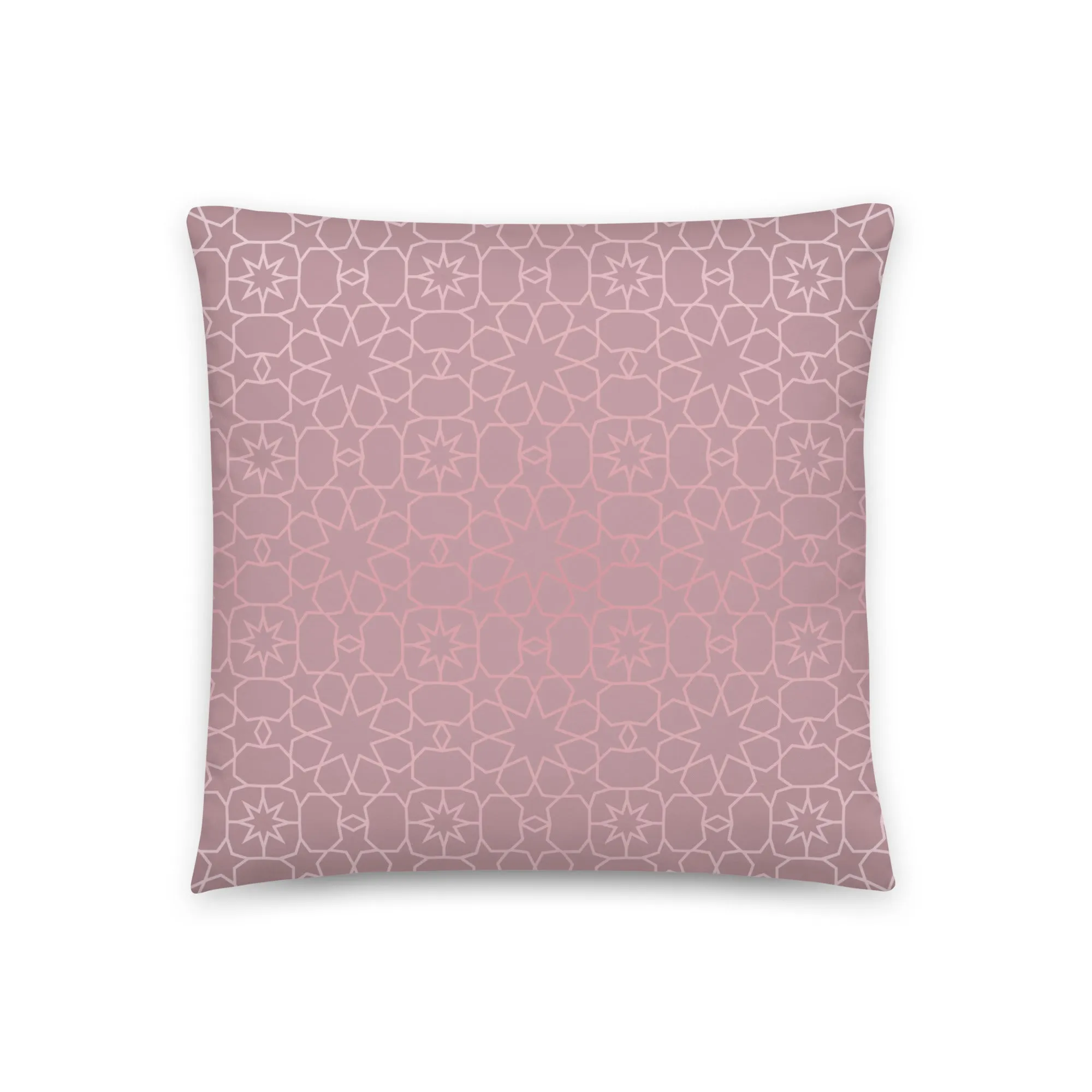 Pink graphic print cushion covers